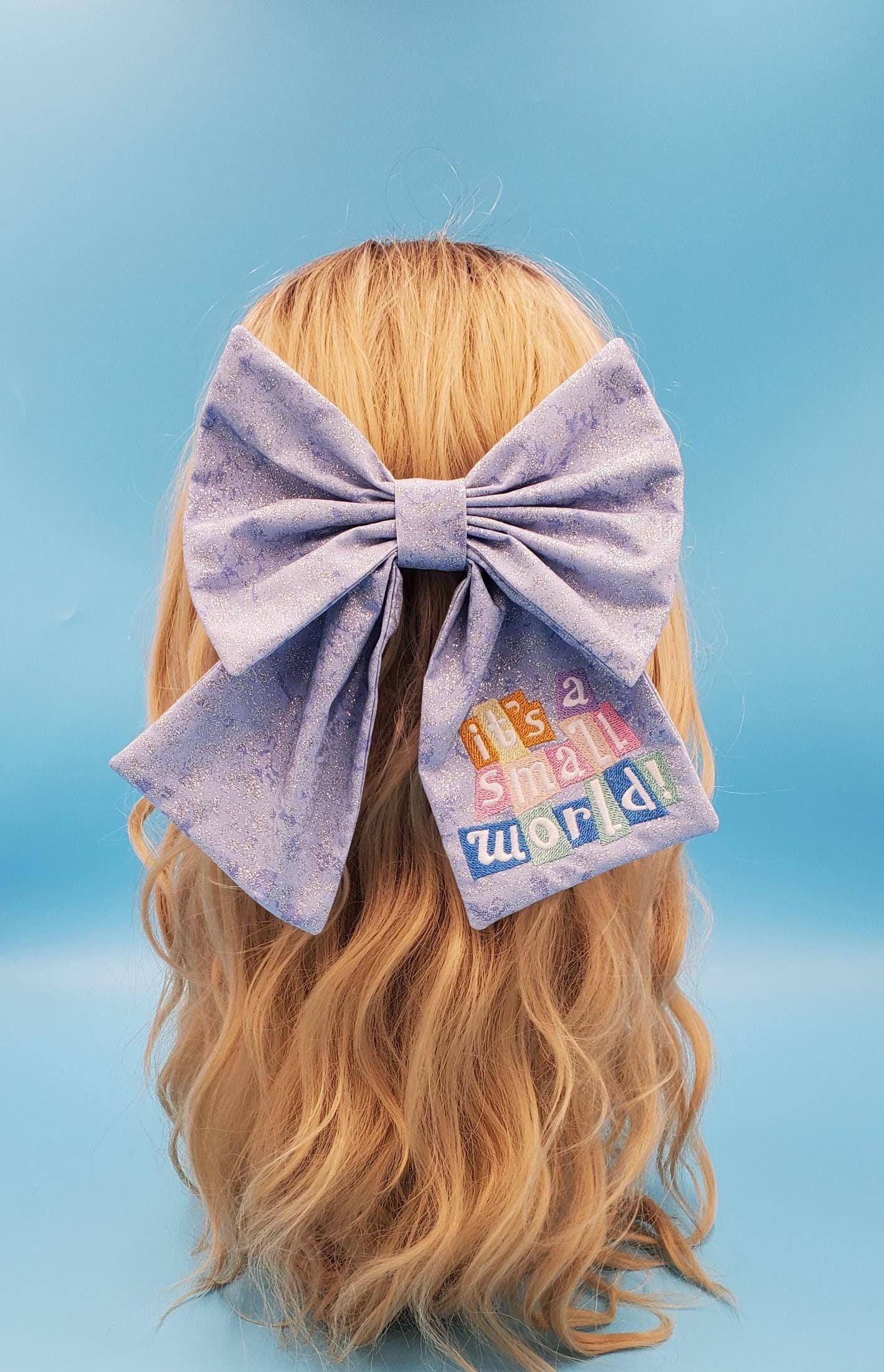 It's a small World Inspired ~ Vintage Style Bow
