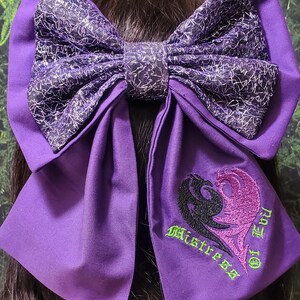 Maleficent Hair Bows - Etsy display picture 1