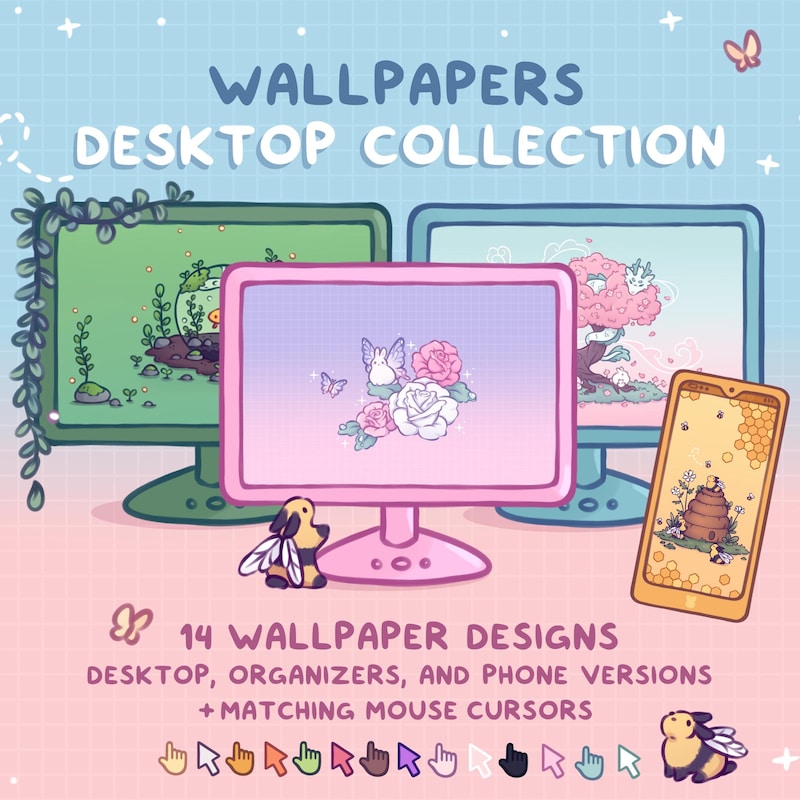 Animal Wallpaper Whimsy - Etsy