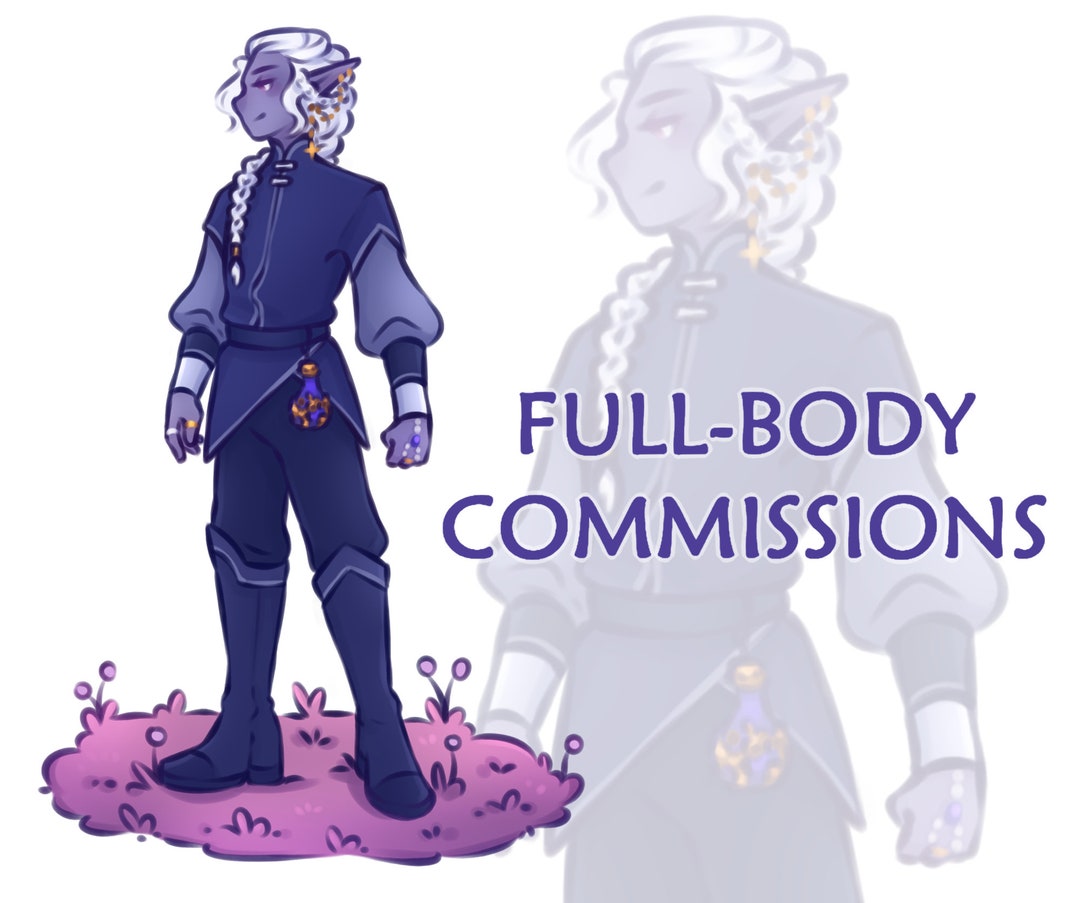 Fullbody Digital Art Commissions Etsy
