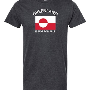 Greenland Not for Sale shirt