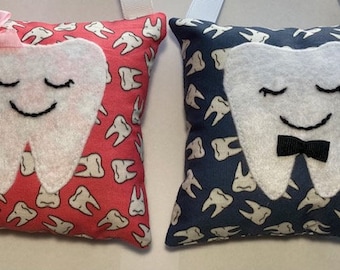 Tooth Fairy Pillow Hanging tooth fairy pillow Pink Tooth Fairy Pillow Girls Tooth Fairy Pillow Boys Tooth Fairy Pillow