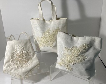 Ivory Wedding Purse/Wedding Purse/Wedding Bag/Bridal Purse/Bridal Bag