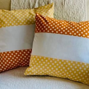 Candy Corn Pillow Cover/Halloween Pillow Cover/Fall Pillow Cover