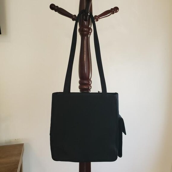 Vintage Guess Black Nylon Shoulder Bag Side Pocket Y2k  display picture 3