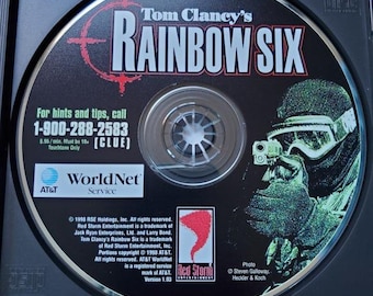 Tom Clancys Rainbow 6 pc video game 1998