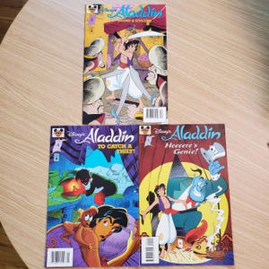Vintage 1997 Disney Comic Special Aladdin volumes 3, 4 & 5