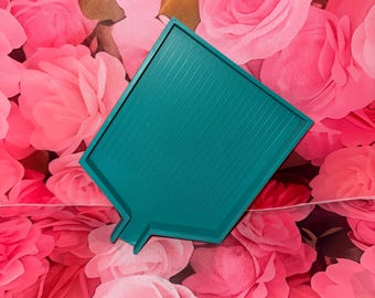 Bandeja gigante de diamantes de imitación STL