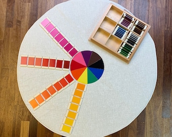 Montessori Colour Box 3 work mat