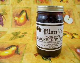 Planks Blackberry Butter Amish Country Home Made 8 OZ. ea