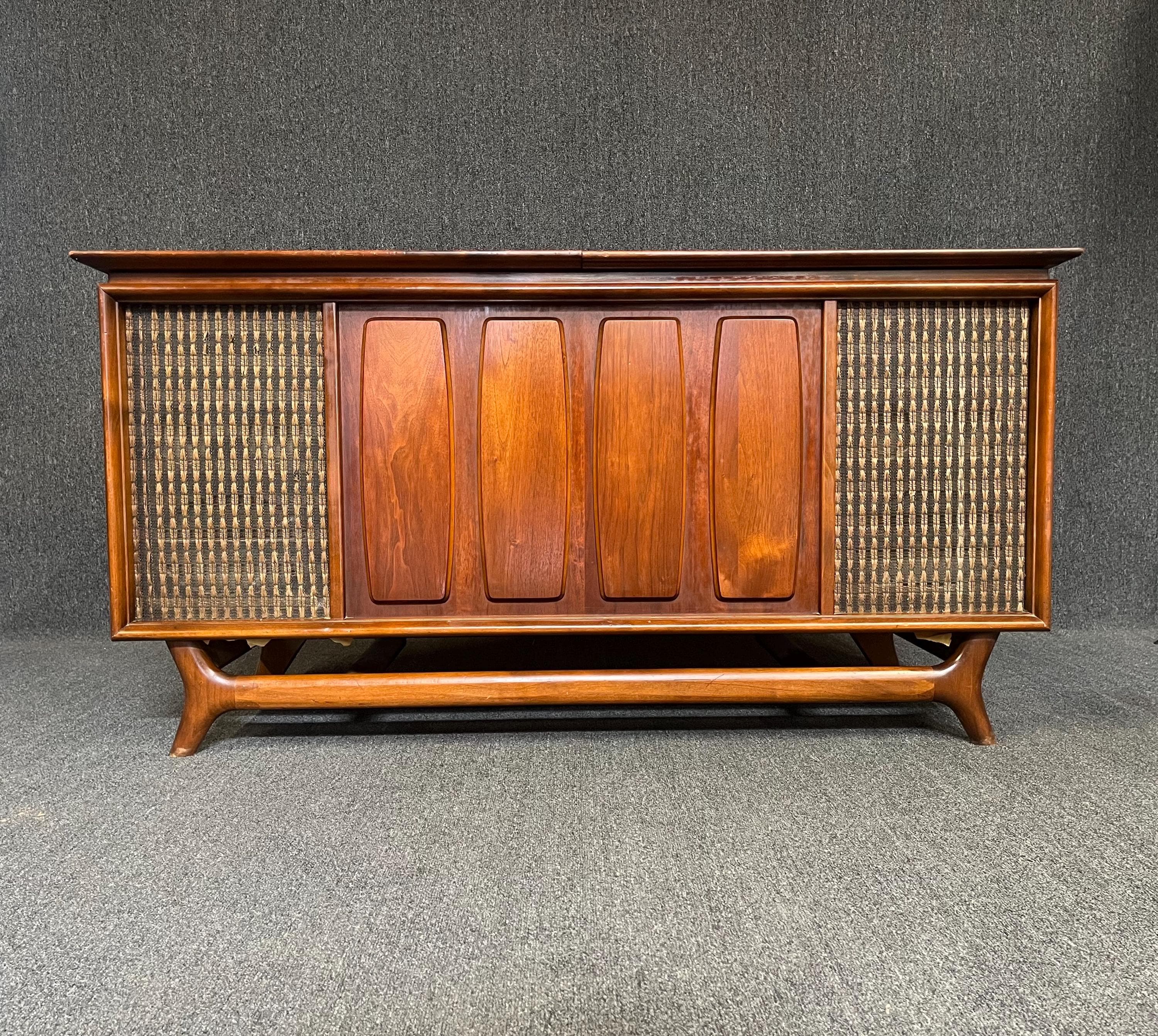 Vintage Mid Century Packard Bell Record Player/stereo Console - Etsy