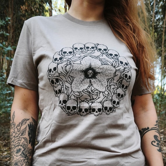 Henbane’s Power T-shirt - Mushroom Brown