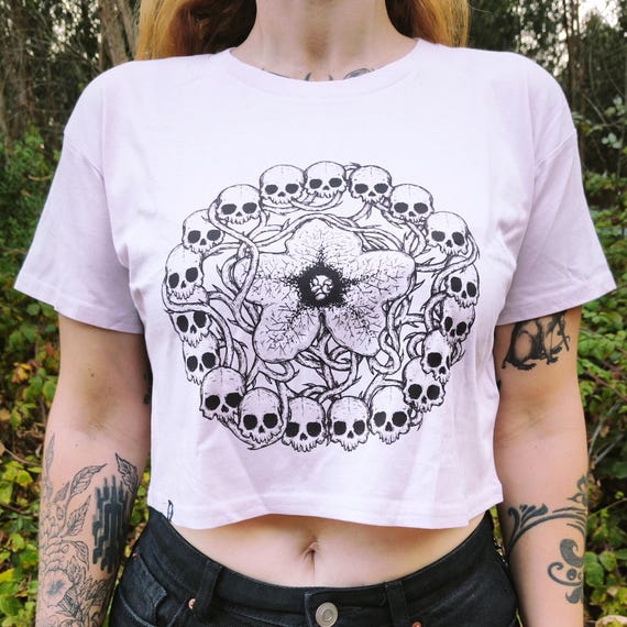 Henbane’s Power Crop Top T-shirt - Orchid Pink