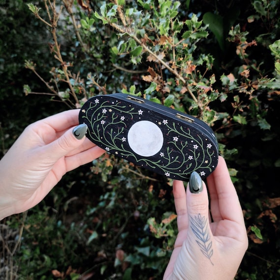 Moon Goddess Wooden Box