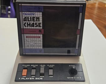 Tandy Alien Chase Retro VFD Table Top Video Game