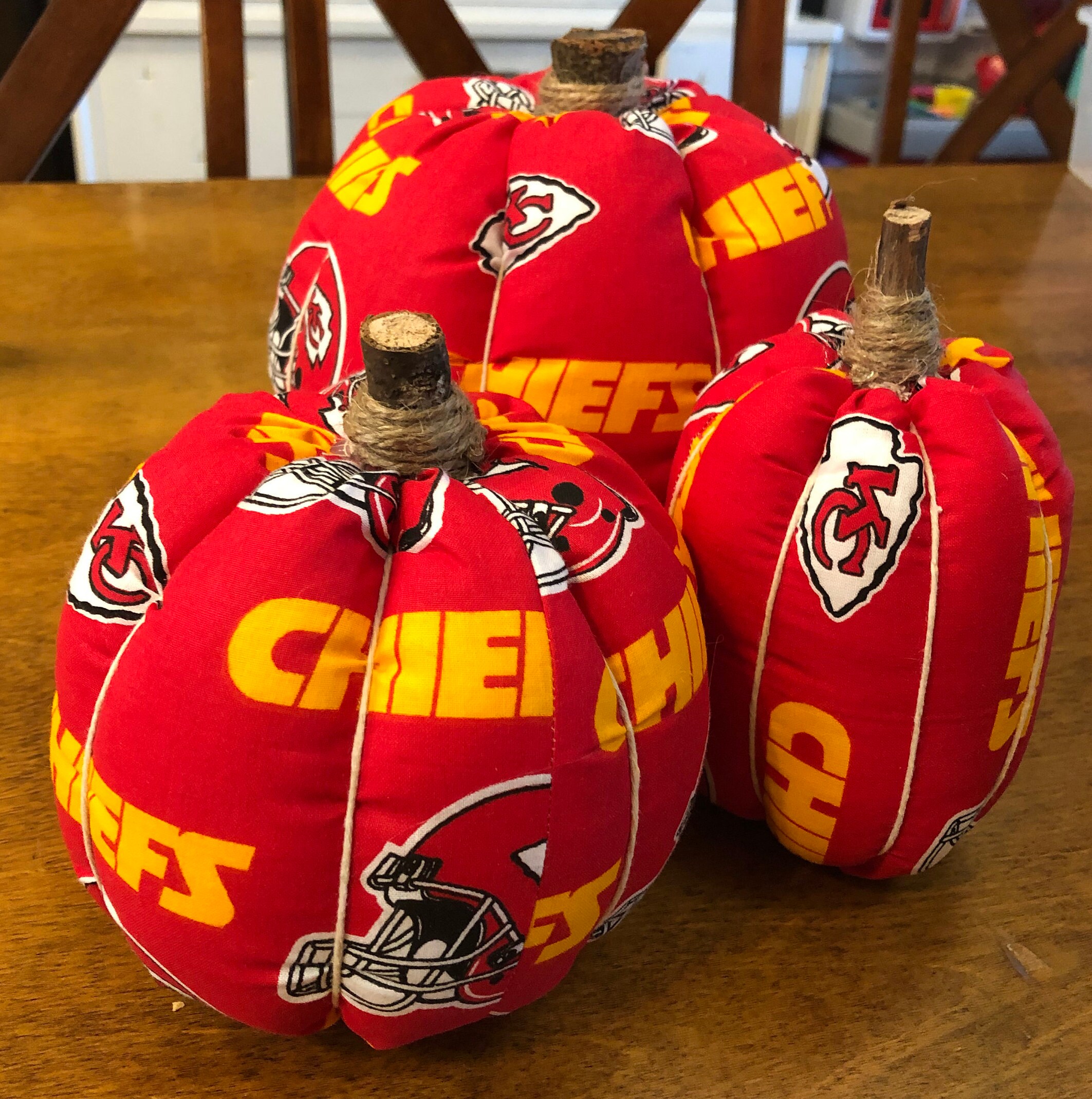 Pumpkins Kansas City Chiefs Pumpkins | Etsy