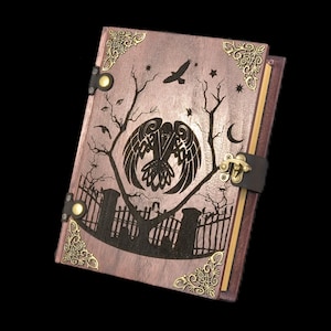 D&D Dice Box - "RavenScape" Mystic Legacy Battle Box w/ Dice Tower | DnD Dice Tray, Book Box | Dungeons and Dragons | Pathfinder | Gift
