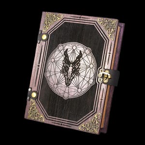 D&D Dice Box - Deven Rue &quot;Summoning Circle&quot; Mystic Battle Box w/ Dice Tower |  DnD Dice Tray | Dungeons and Dragons | Pathfinder | Gift