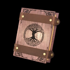 D&D Dice Box - &quot;Tree of Life&quot; Nat20 Legacy Battle Box w/ Tower | DnD Dice Tray | Book Box | Dungeons and Dragons | Pathfinder | Gift