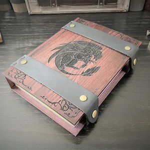 D&D Dice Box - &quot;Gryphon&quot; Nat20 Battle Box w/ Dice Tower | DnD Dice Tray | Book Box | Dungeons and Dragons | Pathfinder | Gift