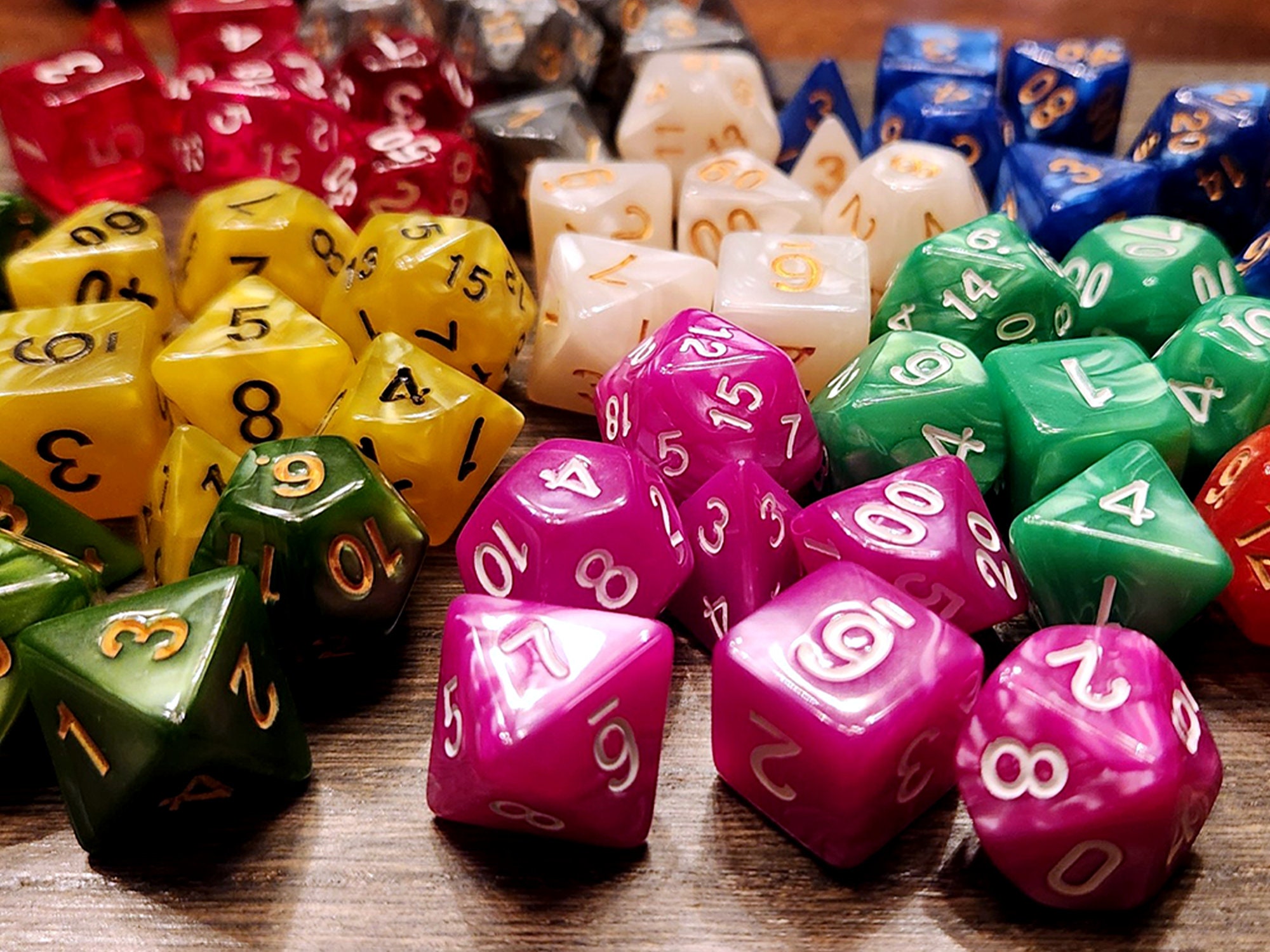 Mystery D&D Dice Dungeons and Dragons Dice Blind Bag Etsy