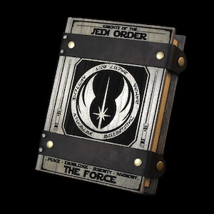 Star Wars Dice Box - "JEDI ORDER" Battle Box w/ Dice Tower | DnD D&D Dice Tray | Spell Book Box | Dungeons and Dragons | Pathfinder | Gift