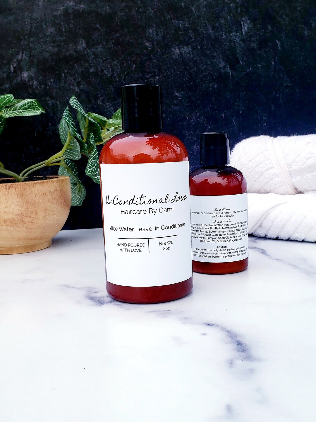 Rice Water Leave in Conditioner Leave in Conditioner Rice Water Etsy