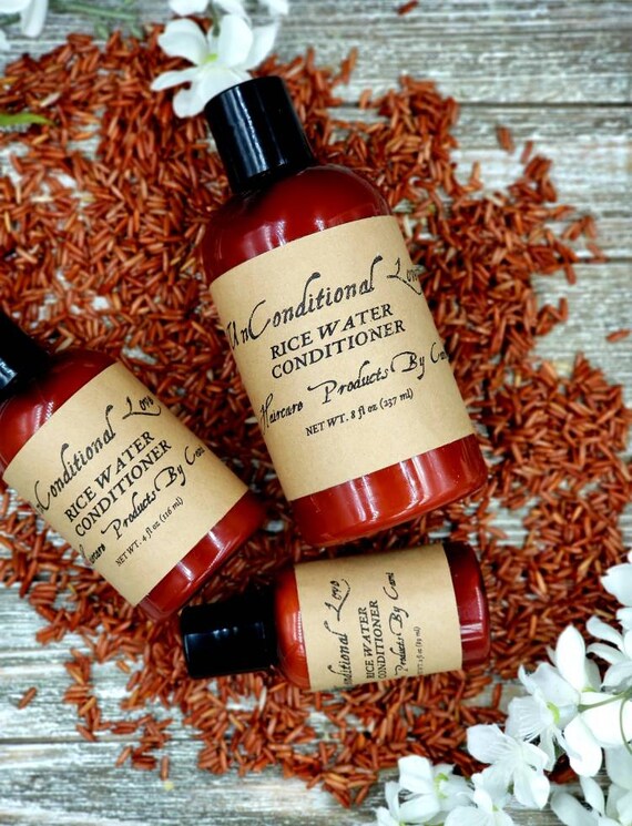 Fermented Rice Water Conditioner Rice Water Conditioner Hair Etsy