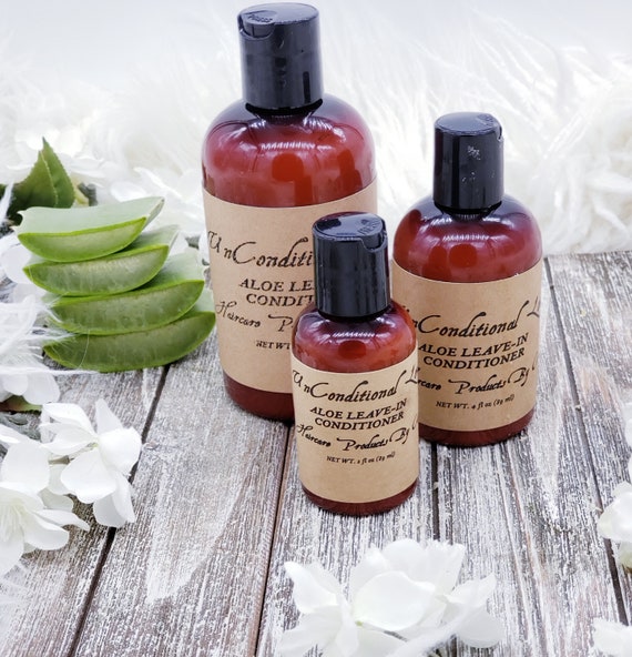 Aloe Vera Leave In Conditioner All Natural Conditioner Etsy