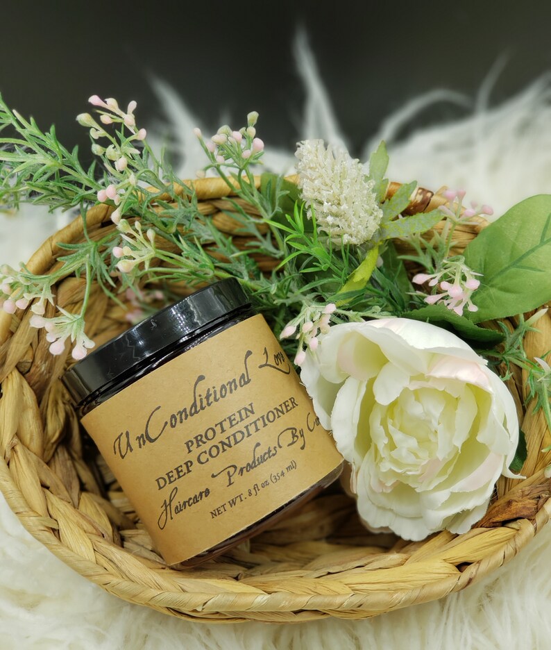 Protein Deep Conditioner Keratin Treatment Elastin Protein Etsy
