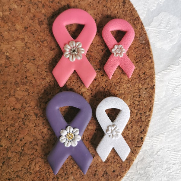 Cancer ribbon pin, Lapel pin, Breast cancer pin, All cancer pin, Lung cancer pin, pink ribbon pin, Cancer awareness