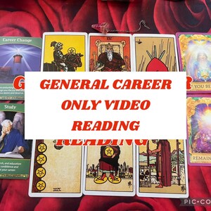 Général Carrière Tarot VIDEO Lecture (lire la description)