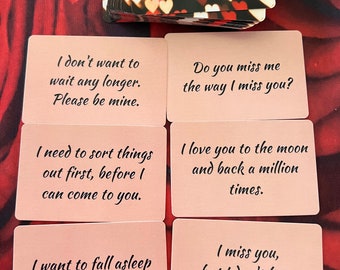 6 Same Day twin flame/soulmate love notes and Messages From Your Person (CARD PULL ONLY)  (read description)