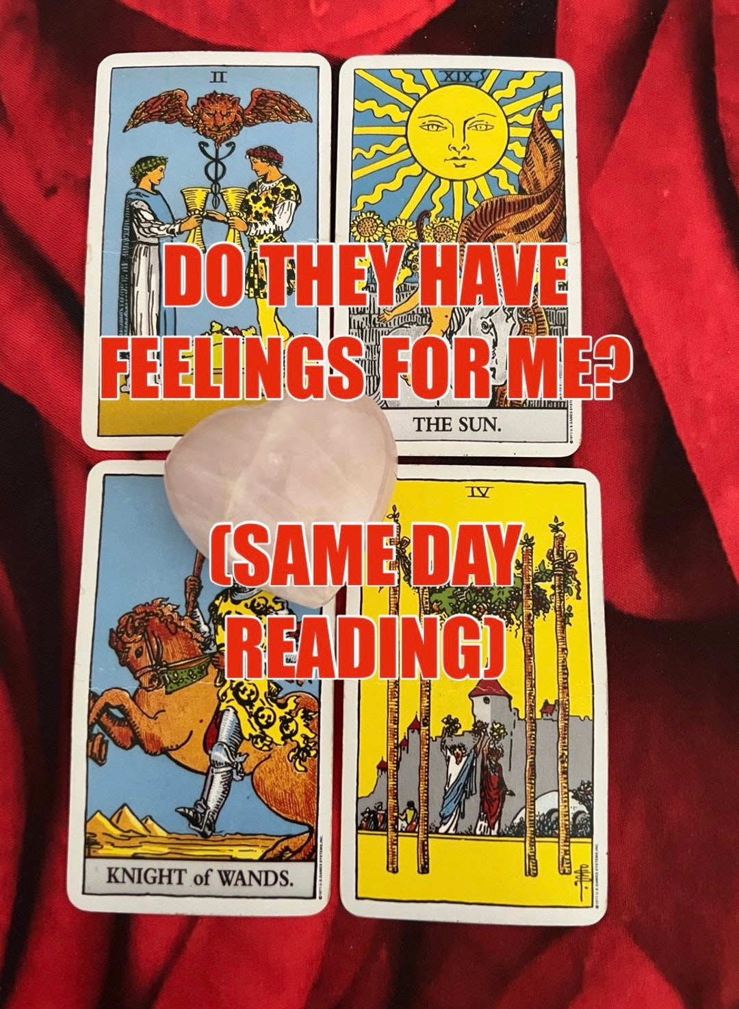 Do They Have Feelings for Me same Day Reading Etsy
