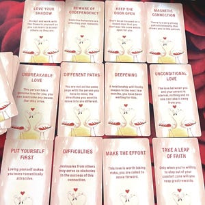 "12 Same Day The Love Botschaften und Anleitung (NUR CARD PULL) (siehe Beschreibung)"