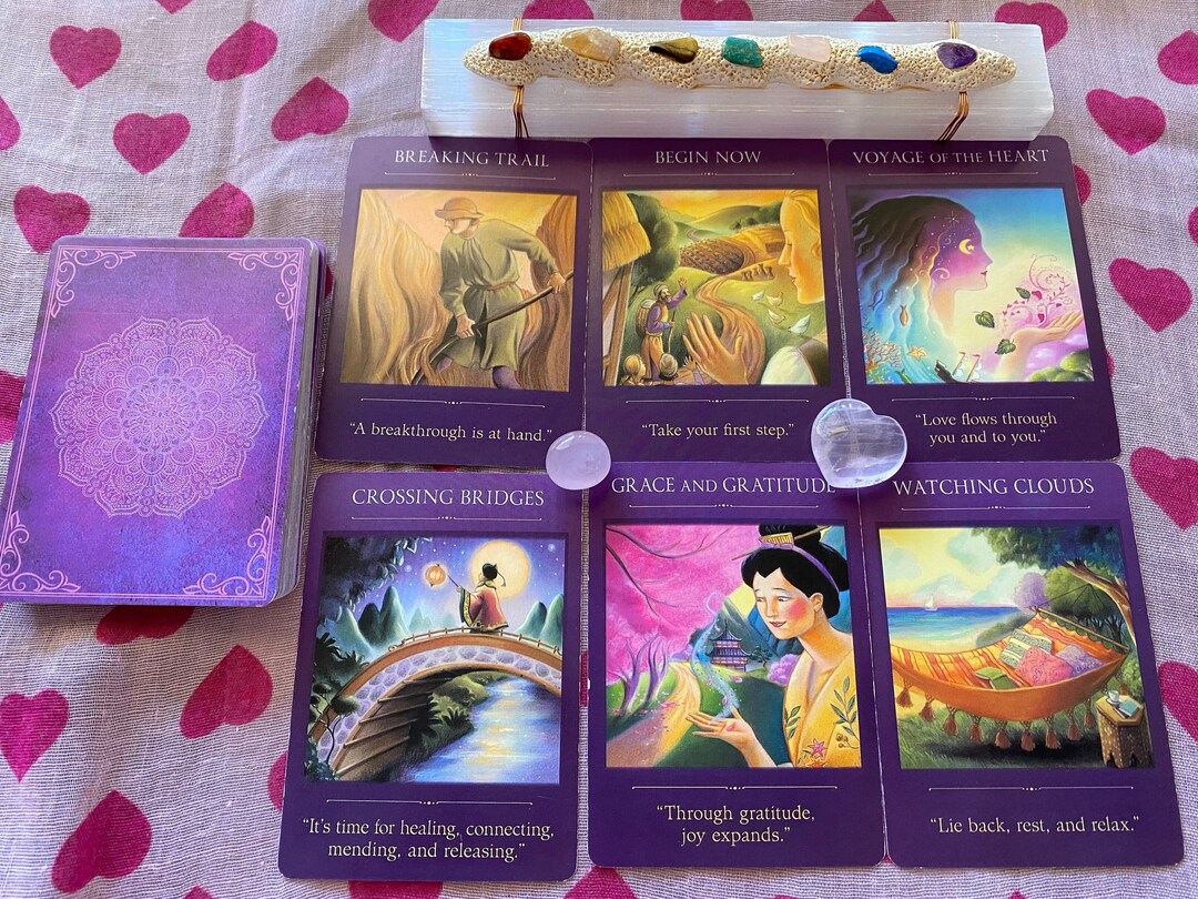 Sacred Traveler Oracle Advice and Guidance 6 Card Pull Same Day Reading ...