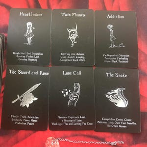 6 Same Day The Love Botschaften und Anleitung (NUR CARD PULL) (Beschreibung lesen)