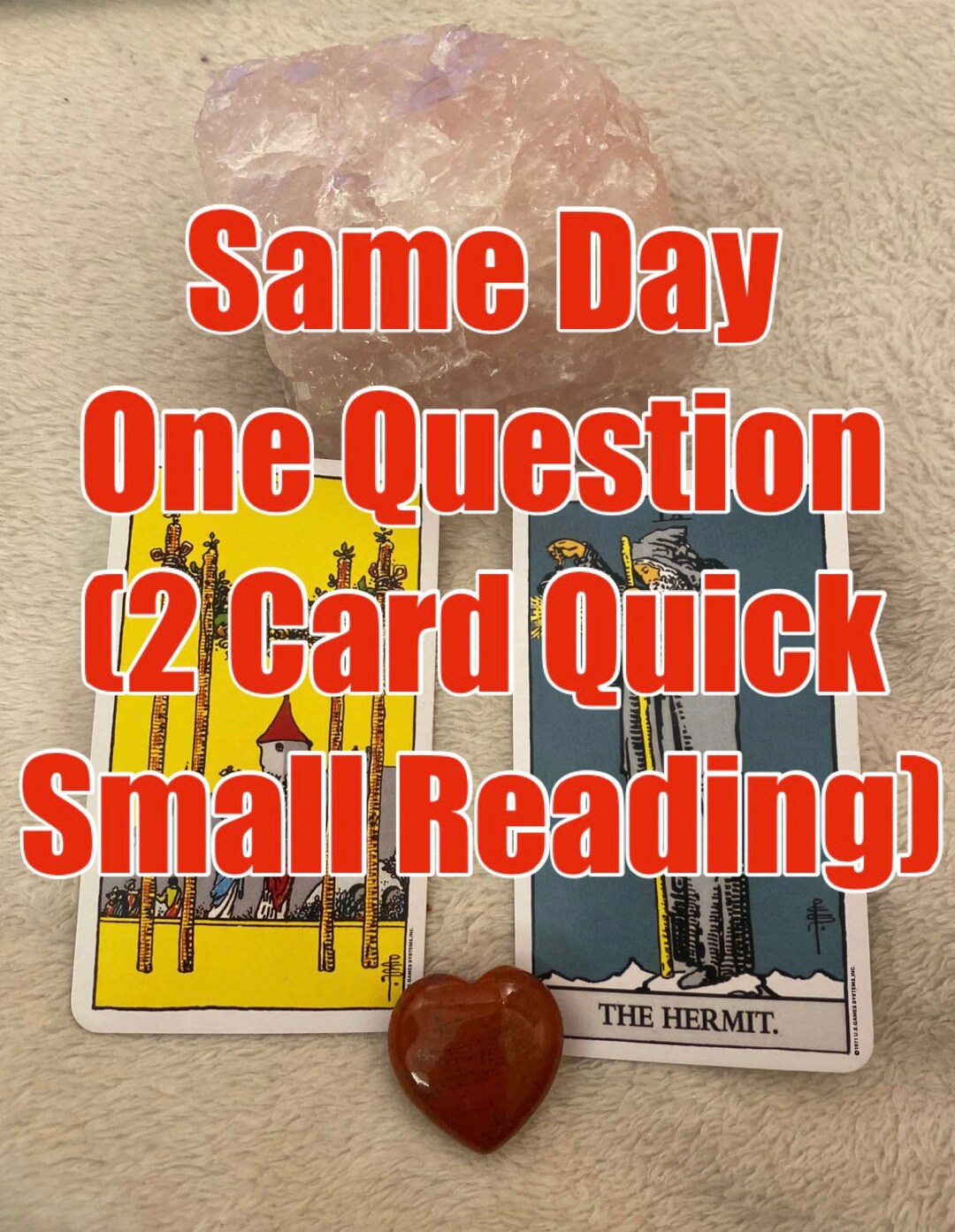 Same Day One Question 2 Card Quick Small Reading (limited Time) (IN ...