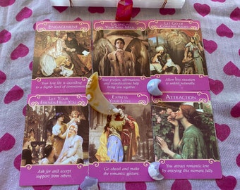 SAME DAY 6 Romance Guidance Card only Pull Reading (Cards only)