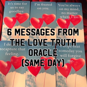 6 Same Day The Love Truth Gefühle und Botschaften von Ihrer Person (NUR CARD CULL) (Beschreibung lesen)