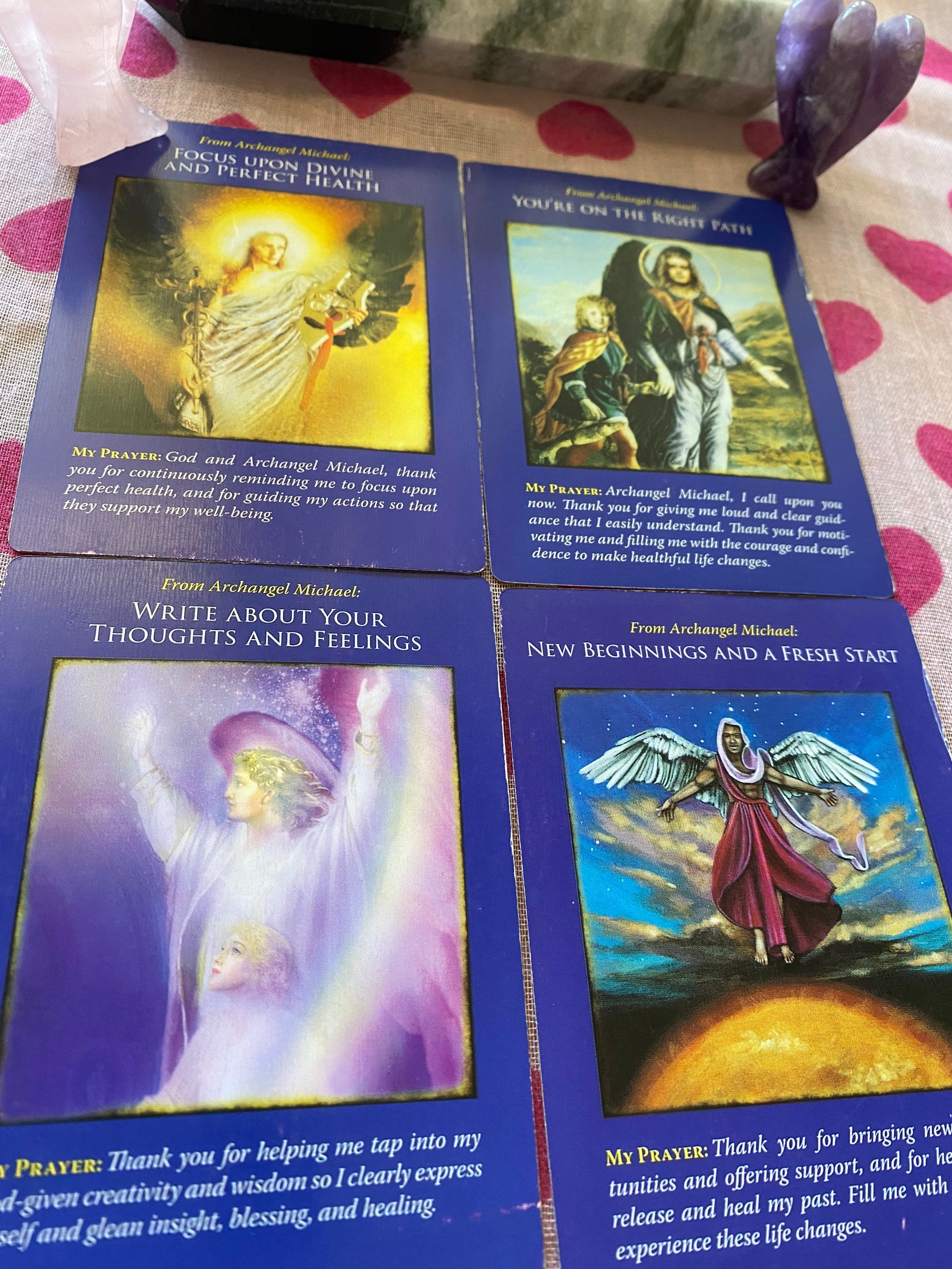Same Day Archangel Michael Guidance Advice and Prayer 4 Card - Etsy