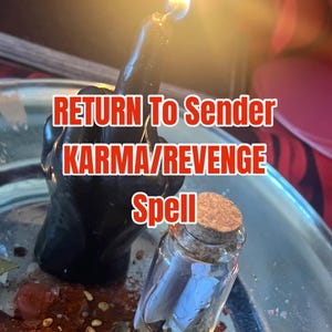 Hechizo de KARMA/VENGANZA DE VUELTA al remitente