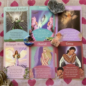 SAME DAY 6 Spirit ArchAngel Botschaften und Anleitung Card Pulls (nur Karten)
