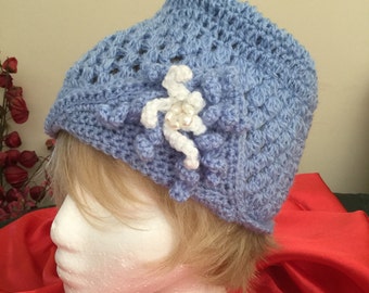 Handmade ladies crocheted hat