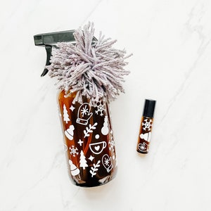 Winter Essential Oil Labels, Winter Wrap Essential Oil Labels, Essential Oil Label, Winter Essential Oil Label, Winter Label, Mitten Label