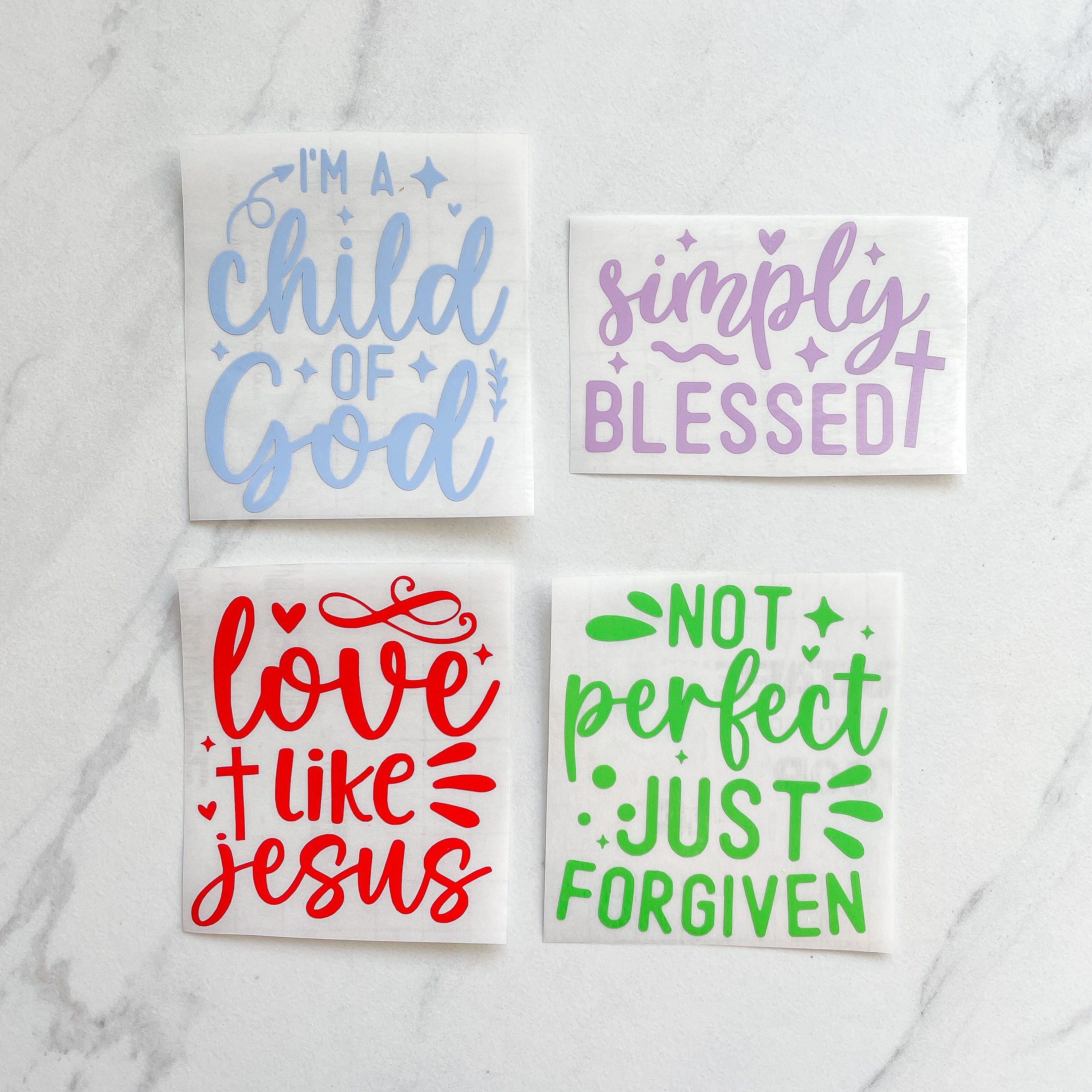 Christian Decals, Christian Stickers, Faith Based Decals, Faith ...