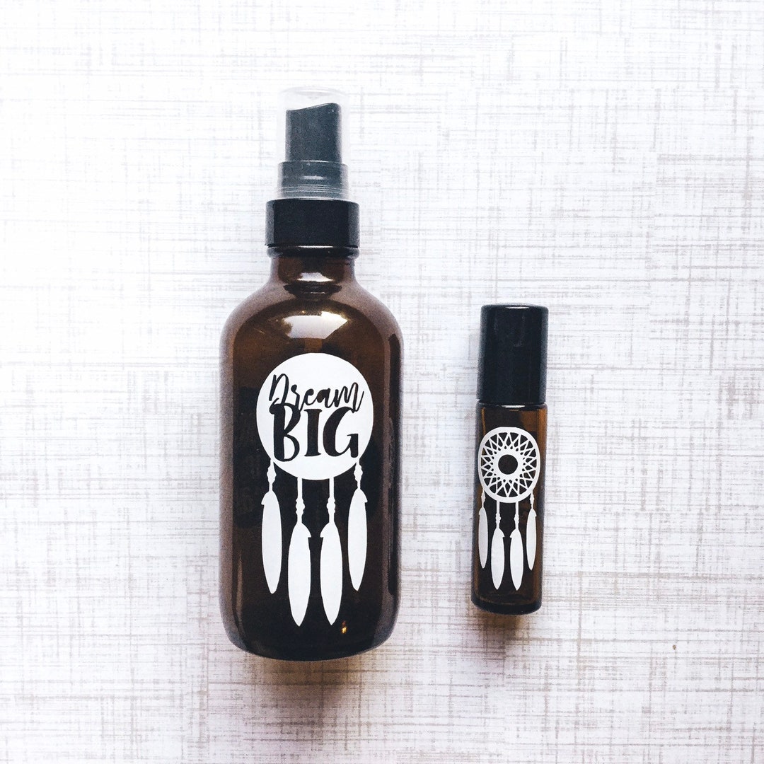 Dream Catcher Essential Oil Label, Dream Big Essential Oil Label, Dream