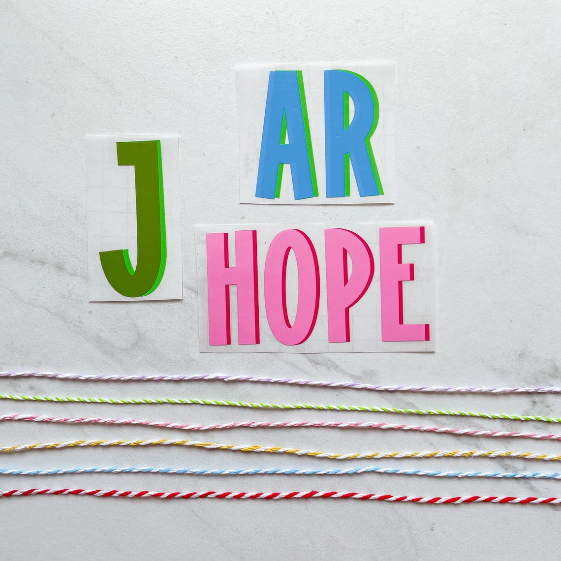 Multi Colo Monogram Custom Name Decal, Double Layer Name Sticker, Double Layer Monograms ...