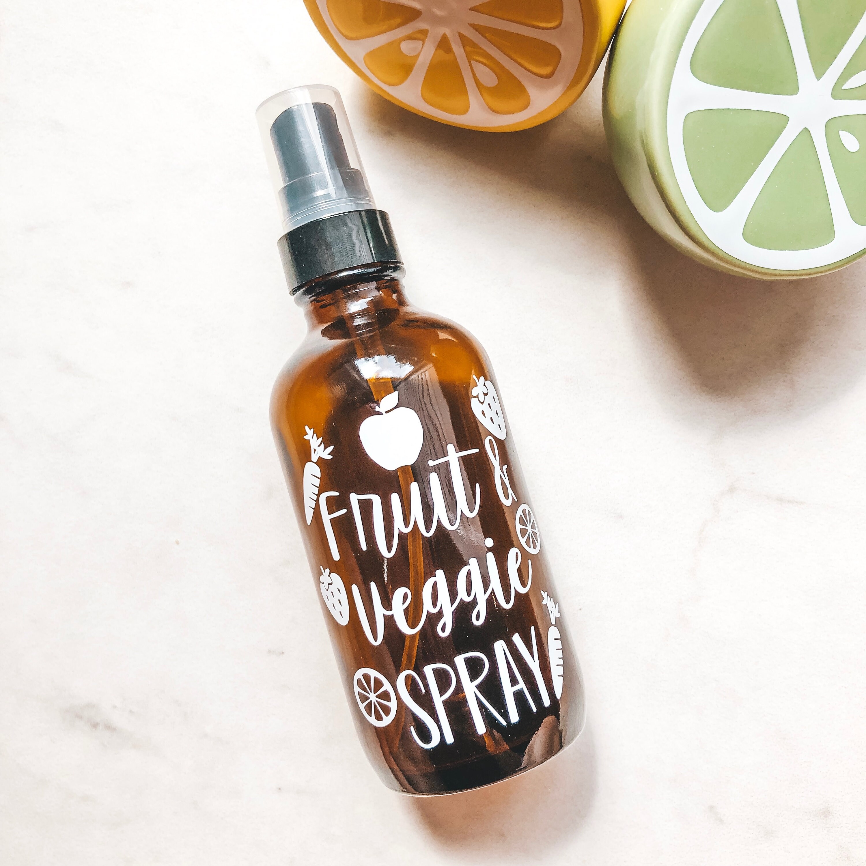Fruit & Veggie Spray Labels Essential Oil Labels Spray Etsy