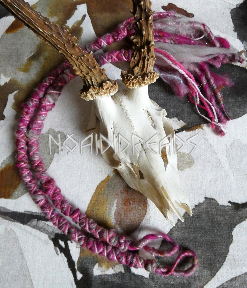 Set of 2 wraps 3 /'/'Karkki/'/' ~ Dread accessories ~ Dread and hair wraps ~ by NoaidiDreads